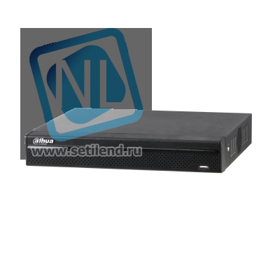 16-канальный видеорегистратор DHI-XVR4116HS-S2: 1080N(12к/с)/720p(15к/с), HDCVI+AHD+TVI+IP+PAL960H, 1xHDD до 8Тб, аудио вх./вых