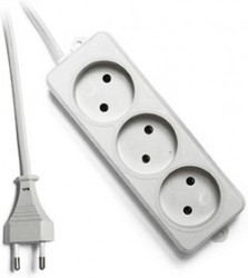 2006298, Удлинитель Гарнизон 3 розетки допустимый ток 6А, длина 2м.