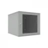Шкаф телекоммуникационный настенный 9U, 523х600х465мм серия LITE (стеклянная дверь)