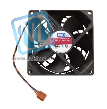 Система охлаждения HP 643908-001 92x25mm 12v DC 4-Wire Z220 Case Fan-643908-001(NEW)