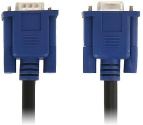 PL1117, Кабель удлинитель VGA/SVGA вилка - VGA/SVGA розетка, 3 м.