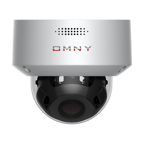 IP камера OMNY PRO M25F 27135 купольная 5Мп (2592x1944) 30к/с, 2.7-13.5мм мотор, встр.микр/EasyMic, аудиовыход, 802.3af A/B, 12±1В DC, ИК до 50м