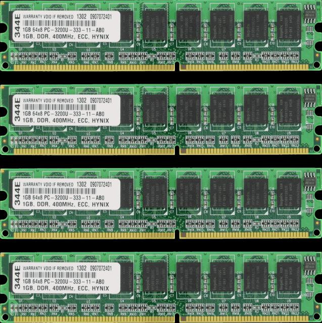 Модуль памяти IBM 06P4058 1024MB PC3200 CL3 ECC DDR UDIMM IS6220/IS6230.x206.x306-06P4058(NEW)