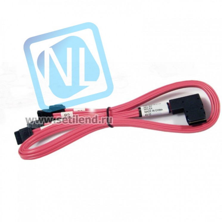 Кабель SuperMicro CBL-00218-01-A SFF-8087 mini-SASx4 SATA 0.7M Cable-CBL-00218-01-A(NEW)