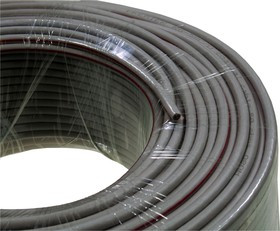 RG-58C/U CU СЕРЫЙ БУХТА 100М, RG-58C/U, коакс.каб.,жила Cu, 50 Ом, серый, бухта 100м