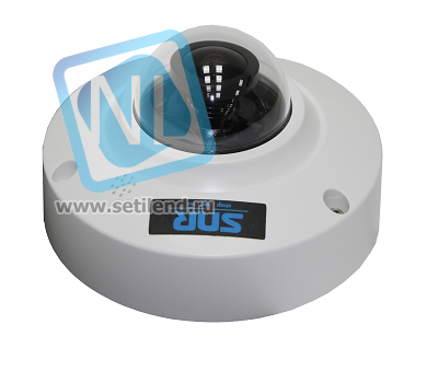 Купольная мини ip камера "рыбий глаз" SNR-CI-DMD2.0FE 2.0Мп, объектив fish eye 1.25мм, PoE