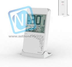 02253, Термометр цифровой с радиодатчиком в стиле iPhone 4