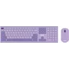 Клавиатура + мышь Acer OCC205 клав:фиолетовый мышь:фиолетовый USB беспроводная slim Multimedia