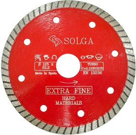 Круг алмазный SOLGA DIAMANT 10303125 Ф125х1.6х22мм сплошной по граниту