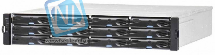 Система хранения данных Infortrend DS1012G-B (до 12xHDD, SAS6G внеш. порт, 1x2GB, 2x10G+4x1G порта iSCSI)
