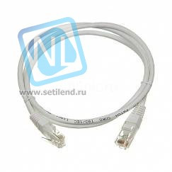 Коммутационный шнур СКС 2хRJ45/8P8C, T568B UTP 5e кат., медь, литой 3.0 метра