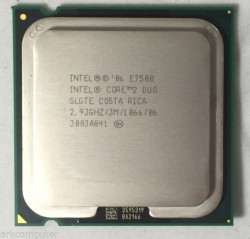 Процессор Intel BX80571E7500 Core2 Duo E7500 (3M Cache, 2.93 GHz, 1066 MHz FSB)-BX80571E7500(NEW)
