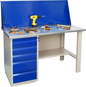 Profi W, WB 140Sh+WD5, Верстак, однотумбовый комплект