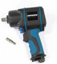 57442, Гайковёрт пневматический ударный G1285, 1/2",TwinHammer, 1220Нм, 6500 об/мин, композитный