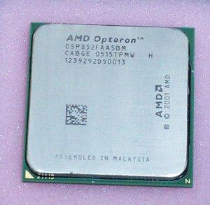Процессор AMD OSP852FAA5BM Opteron MP 852 2600Mhz (1024/1000/1,3v) s940 CABGE CABNE-OSP852FAA5BM(NEW)