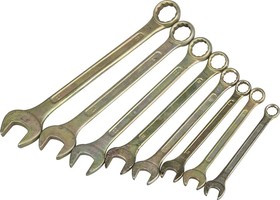 27094-H8, Набор комбинированных гаечных ключей 8 шт, 12 - 27 мм, STAYER