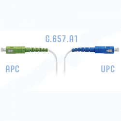 Патчкорд оптический FTTH SC/APC-SC/UPC, кабель 604-02-01W, 80 метров