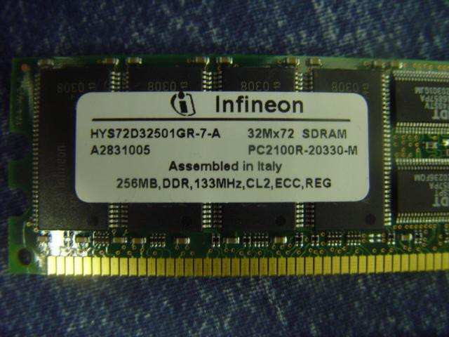 Модуль памяти IBM 09N4306 DDR 256MB PC2100 ECC REG DIMM (x225, x235, x335, x345)-09N4306(NEW)