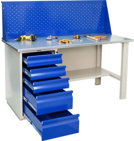 Profi W, WB 160Sh+WD5, Верстак, однотумбовый комплект