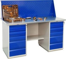 Profi W, WB 160Sh+WD5+WD5, Верстак, двутумбовый комплект