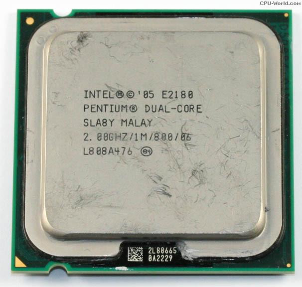 Процессор Intel BX80557E2180 Pentium E2180 (1M Cache, 2.00 GHz, 800 MHz FSB)-BX80557E2180(NEW)