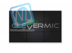 Видеостена 3x3 CleverMic W55-1.8-500 (FullHD 165")