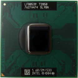 Процессор Intel SL9BN Dual-Core T2050 (1.60GHz, 533Mhz FSB, 2MB)-SL9BN(NEW)