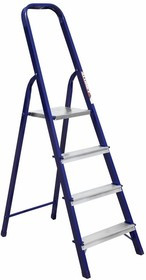 12-5045, Стремянка металлическая комбинированная четыре ступени
