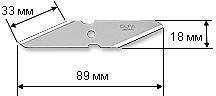 OL-CKB-1, Лезвия для СК-1, 18мм