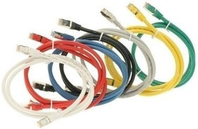 18-1007-01, Патч-корд UTP 5e кат. литой 5.0 м СЕРЫЙ