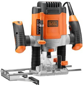 Фрезер BLACK & DECKER KW1200E-QS 1200Вт, регулировка скорости, цанги (3 шт.)