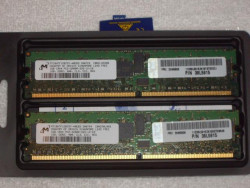 Модуль памяти IBM 38L5915 DDR2-400 2х1024Mb Kit REG ECC PC2-3200-38L5915(NEW)