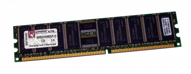 Модуль памяти Kingston KVR333S4R25/512 DDR333 512Mb REG ECC LP PC2700-KVR333S4R25/512(NEW)