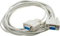 XYC039 5 M, Кабель нуль модемный DB9F-DB9F 5.0м литой разъем