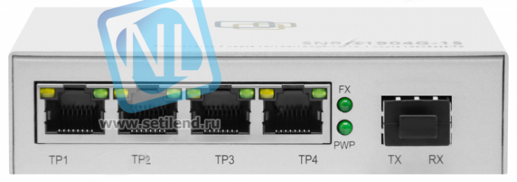 Неуправляемый коммутатор SNR-S1904G-1S
