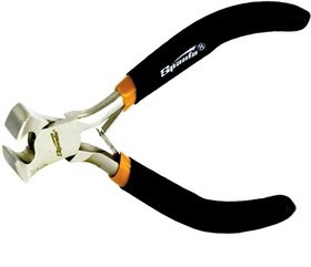 17828, Кусачки торцевые Mini, 105 мм, никелированные, авторазжим