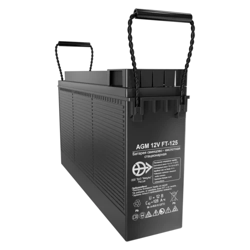 Батарея аккумуляторная свинцово-кислотная стационарная герметизированная необслуживаемая 12V FT-125