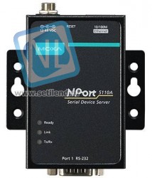 NPort 5150A 1-портовый усовершенствованный асинхронный сервер RS-232/422/485 в Ethernet MOXA