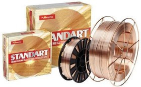 Проволока сварочная MONOLITH 20396 Ф0.8мм 18кг, омедненная, катушка Ф300мм