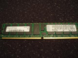 Модуль памяти IBM 38L5095 4GB (2x2GB) DDR2 PC2-3200 ECC (eSERVER xSERIES 226/236/336)-38L5095(NEW)