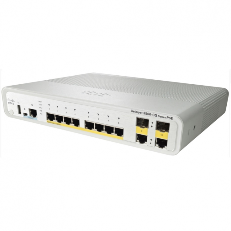 Коммутатор Cisco Catalyst WS-C3560CG-8PC-S