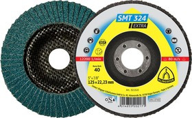 КЛТ KLINGSPOR SMT 324 EXTRA 125 X 22 P60 (321648) прямой, по стали
