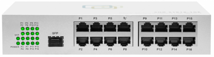 Неуправляемый коммутатор SNR-S1916-1GS