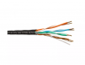 Кабель U/UTP4 cat.5e NETKO, 24 AWG BC, на катушке, PE, outdoor, 305м