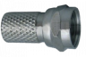 Разъем для коаксиального кабеля RG6 (Twist) (100шт)