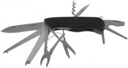 47792, Нож ЗУБР "ЭКСПЕРТ" складной многофункциональный, "12 в 1", пластиковая рукоятка