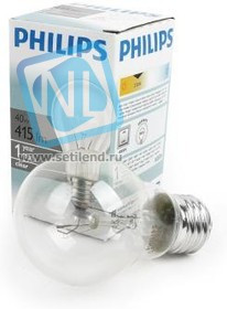 PHILIPS A55 40W E27 CL 354532, Лампа