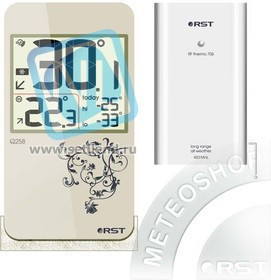 02258 RST Цифровой термометр с радиодатчиком . EAN 7316040022586