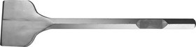 Зубило ЗУБР 29379-125-500 ПРОФЕССИОНАЛ лопаточное для молотков HEX 28мм 125х500мм