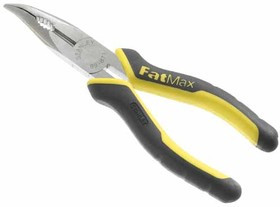 ST-0-89-872, Длинногубцы изогнутые MAX STEEL, 200 мм